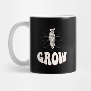 Grow Brutalism Cocoon Digital Art Mug